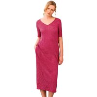 & Linen Blend Midi Dress Bright