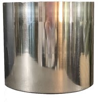 Leaf Planter Plant Pot with Polished Silver Finish 20 x 18cm | Size: 20 x 18 cm