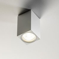 CGC Lighting Tipo White Square Surface Mount GU10 Ceiling Spotlight Downlight