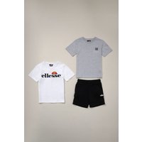 3 Piece T Shirt & Short Outfit Set