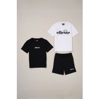 3 Piece T Shirt & Short Outfit Set