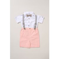 Shirt Shorts & Braces Outfit Set Years