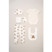 6 Piece Printed Bodysuit Gift Set