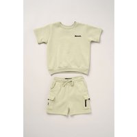 3 Piece Sweatshirt Short & Crew Sock Outfit Set