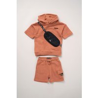 2 Piece Bag Sweatshirt & Shorts Outfit Set m