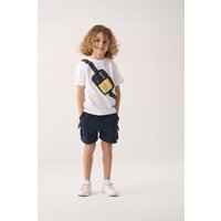 2 Piece Bag Print T Shirt & Shorts Outfit Set