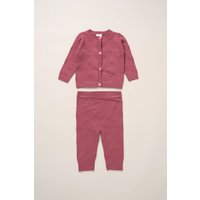 Knit Cardigan & Leggings Set m