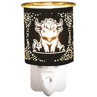 Electric Plug Wax Melter 13cm Highland Cow