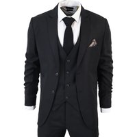 IM1 Classic Plain 3 Piece Suit True 48R