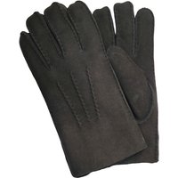Infinity Leather Men's Luxury Sheepskin Suede Leather Gloves in Black | Size: XL