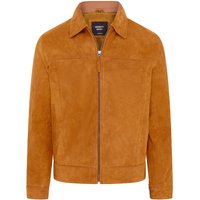 Retro Classic Suede Harrington Biker Jacket Bryne