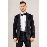 3 Piece Velvet Wedding Tuxedo Formal Suit 52R