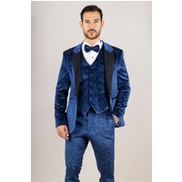 3 Piece Velvet Wedding Tuxedo Formal Suit 42R