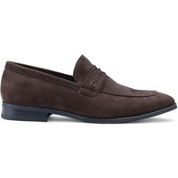 Suede Moccasin Loafers Smart Slip On Shoes