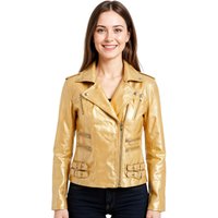 Brando Biker Jacket Constantia Gold