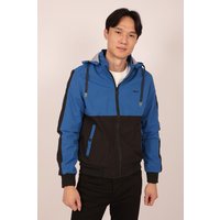 The Wolf Men's Oxford Light Jacket in Blue | Size: Medium
