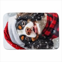 Warren Reed - Designer Christmas Black Cat Sherpa Blanket | Size: Large