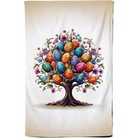 Warren Reed - Designer A Magical Easter Egg Tree Tea Towel