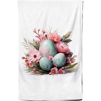 Warren Reed - Designer Easter Egg Arrangement Tea Towel