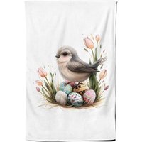 Warren Reed - Designer Sweet Easter Cuckoo Tea Towel