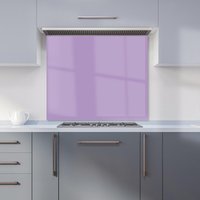 Warren Reed - Designer Dusty Lavender Kitchen Splashback in Purple | Size: 900mm x 750mm