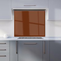 Warren Reed - Designer Chocolate Brown Kitchen Splashback | Size: 600mm x 600mm