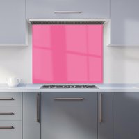 Warren Reed - Designer Hot Pink Kitchen Splashback | Size: 600mm x 600mm