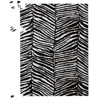 Warren Reed - Designer Zebra Pattern Jigsaw Puzzle in Black | Size: 500 Piece