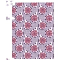 Warren Reed - Designer Modern Fig Pattern Jigsaw Puzzle in Purple | Size: 1000 Pieces