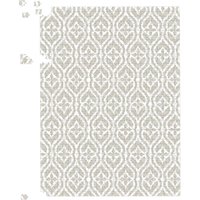 Warren Reed - Designer Abstract Ornament Pattern Jigsaw Puzzle in Grey | Size: 1000 Pieces