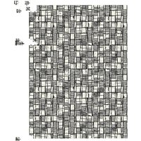 Warren Reed - Designer Irregular Sketched Block Textured Jigsaw Puzzle in Grey | Size: 1000 Pieces