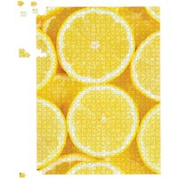 Warren Reed - Designer Vibrant Lemons Jigsaw Puzzle in Yellow | Size: 1000 Pieces
