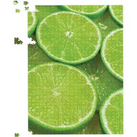 Warren Reed - Designer Fresh Limes Jigsaw Puzzle in Green | Size: 1000 Pieces