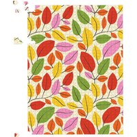 Warren Reed - Designer Autumn Leaves Jigsaw Puzzle in Red | Size: 500 Piece