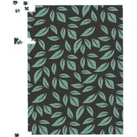 Warren Reed - Designer Delicate Leaf Jigsaw Puzzle in Green | Size: 1000 Pieces