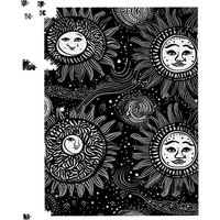 Warren Reed - Designer Moon & Sun White Black Jigsaw Puzzle | Size: 1000 Pieces