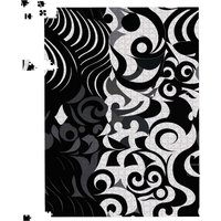 Warren Reed - Designer Black Grey Abstract Jigsaw Puzzle | Size: 500 Piece