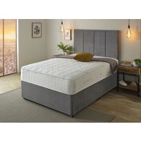 Starlight Beds Diamond Collection 1000 Memory Foam & Pocket Spring Mattress in White | Size: Single