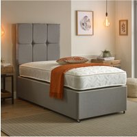 Starlight Beds Close Wave Hybrid Mattress 20cm Deep Durable Coil Spring Support in White | Size: King