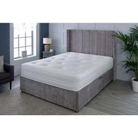 eXtreme Comfort Ltd Cool Touch Hand-Tufted with Memory Foam & Spring with White Border Mattress | Size: EU Single