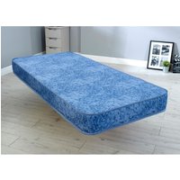 Starlight Beds Source 5 Contract Waterproof Mattress Breathable Waterproof Fabric in Blue | Size: EU Double