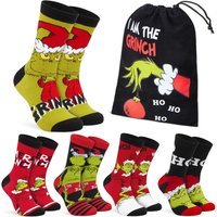 The Grinch Men's Socks Pack of 5
