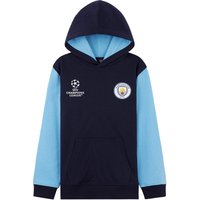 Manchester City FC Boy's Hoodie in Navy | Size: 9-10 Years