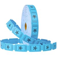kreativekraft Raffle Ticket Roll in Blue