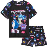 Pokemon Boy's 2 Piece Swimming Set in Black | Size: 4-5 Years