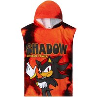 Sonic the Hedgehog Towelling Poncho in Red