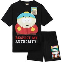 South Park Men's Pyjama Set in Black | Size: XS