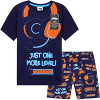 CityComfort Boy's Gaming Pyjama Set in Navy | Size: 7-8 Years