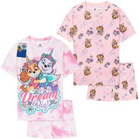 Paw Patrol Girl's 2 Pack Short Pyjama Set | Size: 2-3 Years