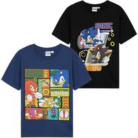 Sonic the Hedgehog Boy's 2 Pack T-Shirt | Size: 4-5 Years